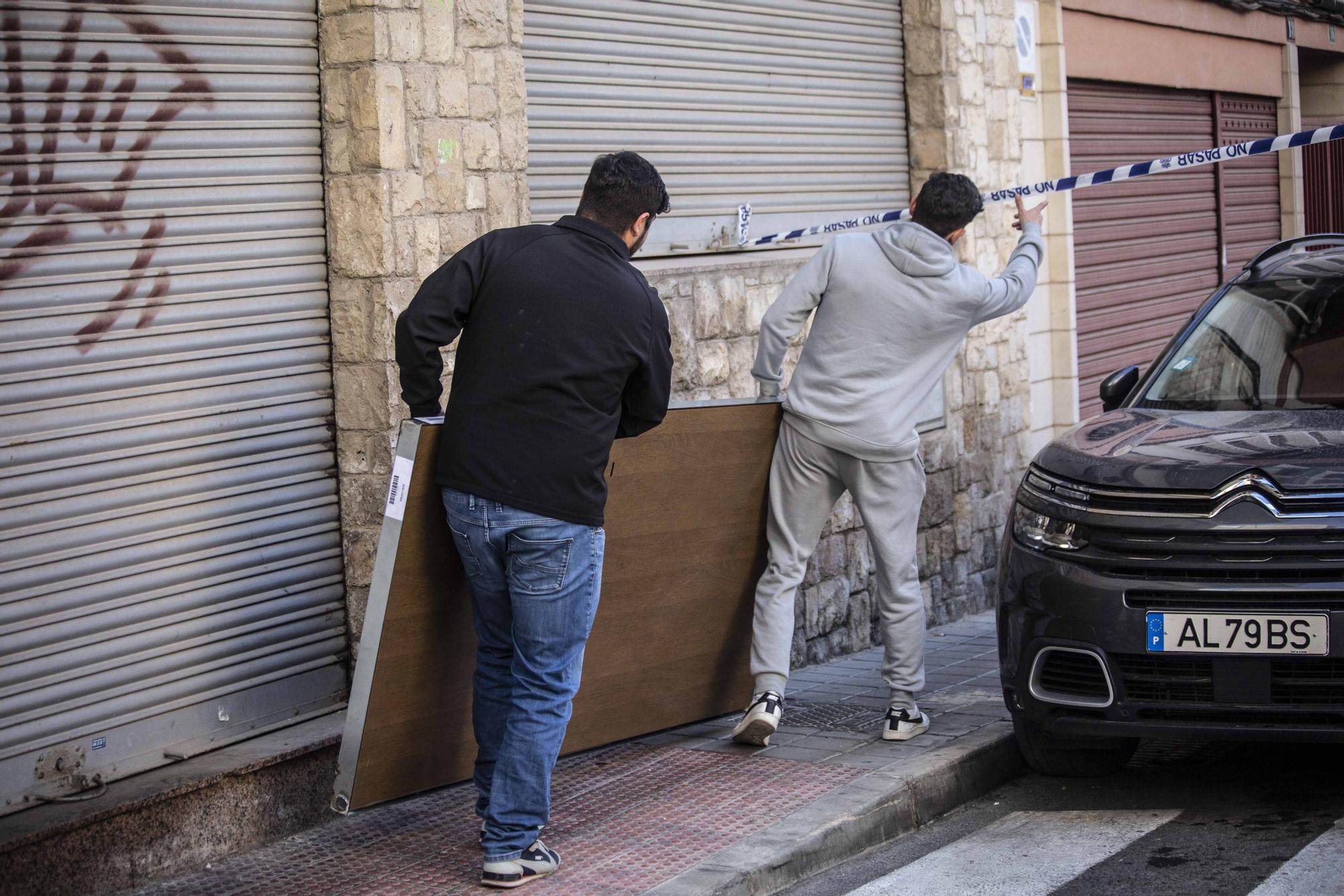 Tensión en Alicante por el desahucio a una pensionista en una vivienda propiedad de un fondo buitre