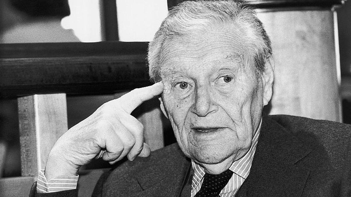 El escritor austrohúngaro afincado en Italia Gregor von Rezzori, autor de 'Passeggiate'.