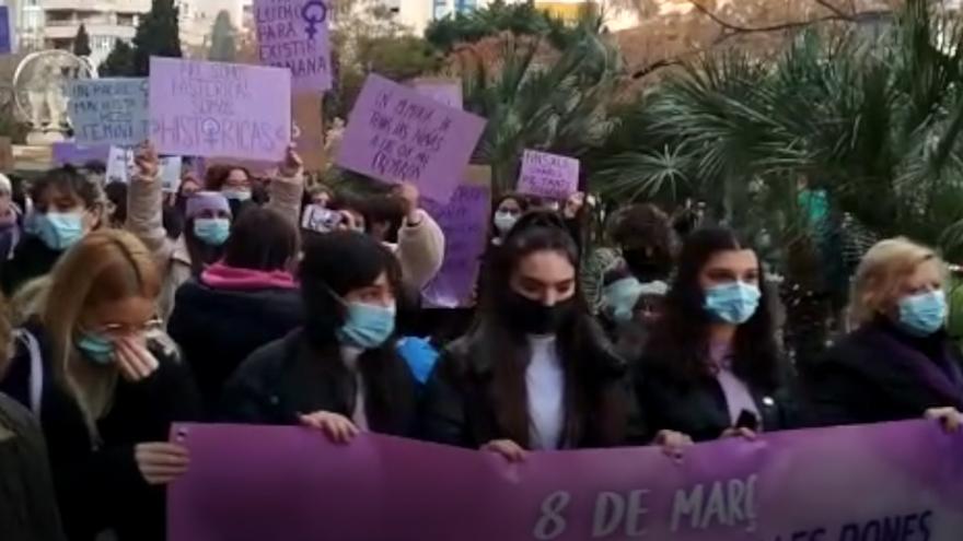 Manifestación del Día de la Mujer en Ibiza