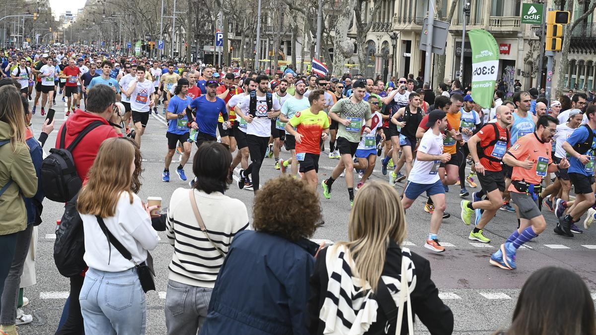 La Maratón de Barcelona 2023 en imágenes