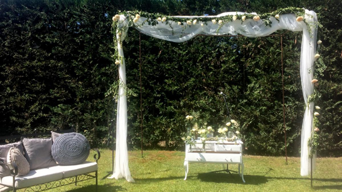 Flores para una boda al aire libre: Mas Vidrier