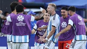 Argentina celebra su clasificación para los Juegos de París