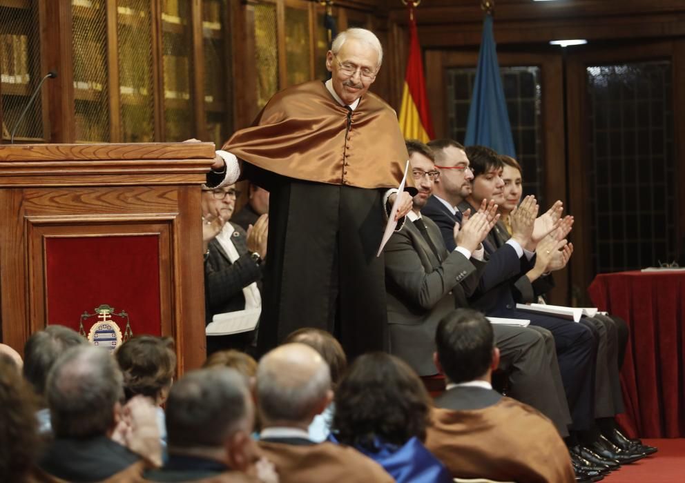 Investidura de los nuevos Honoris Causa de la Universidad de Oviedo