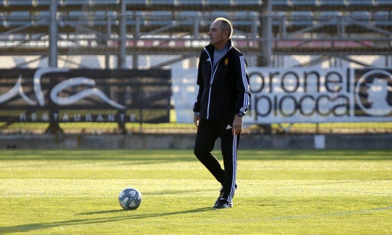 Entrenamiento del Real Zaragoza del 29 de octubre