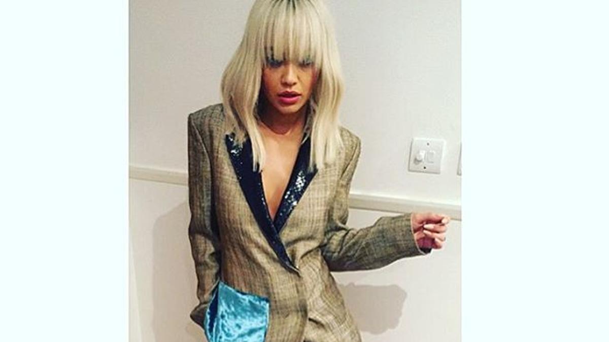 El look sin pantalones de Rita Ora