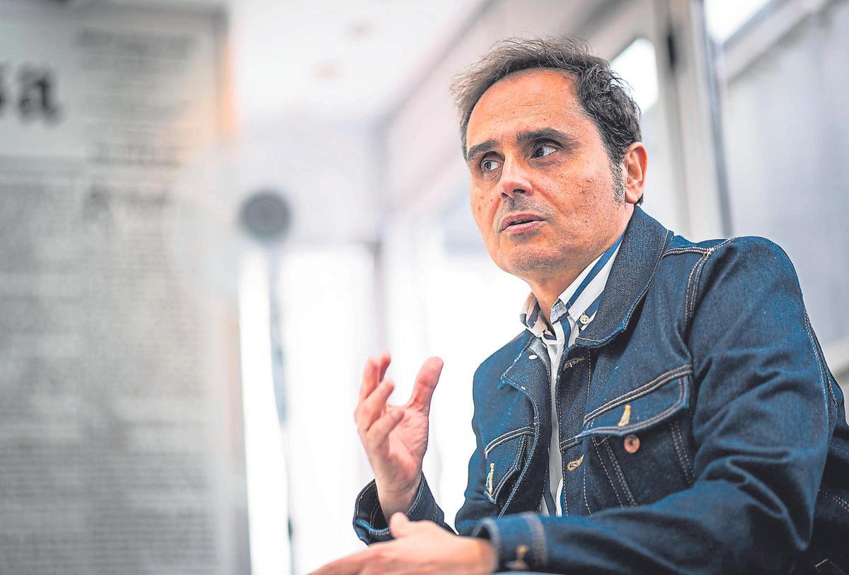 El dibujante y viñetista, Eduardo González.