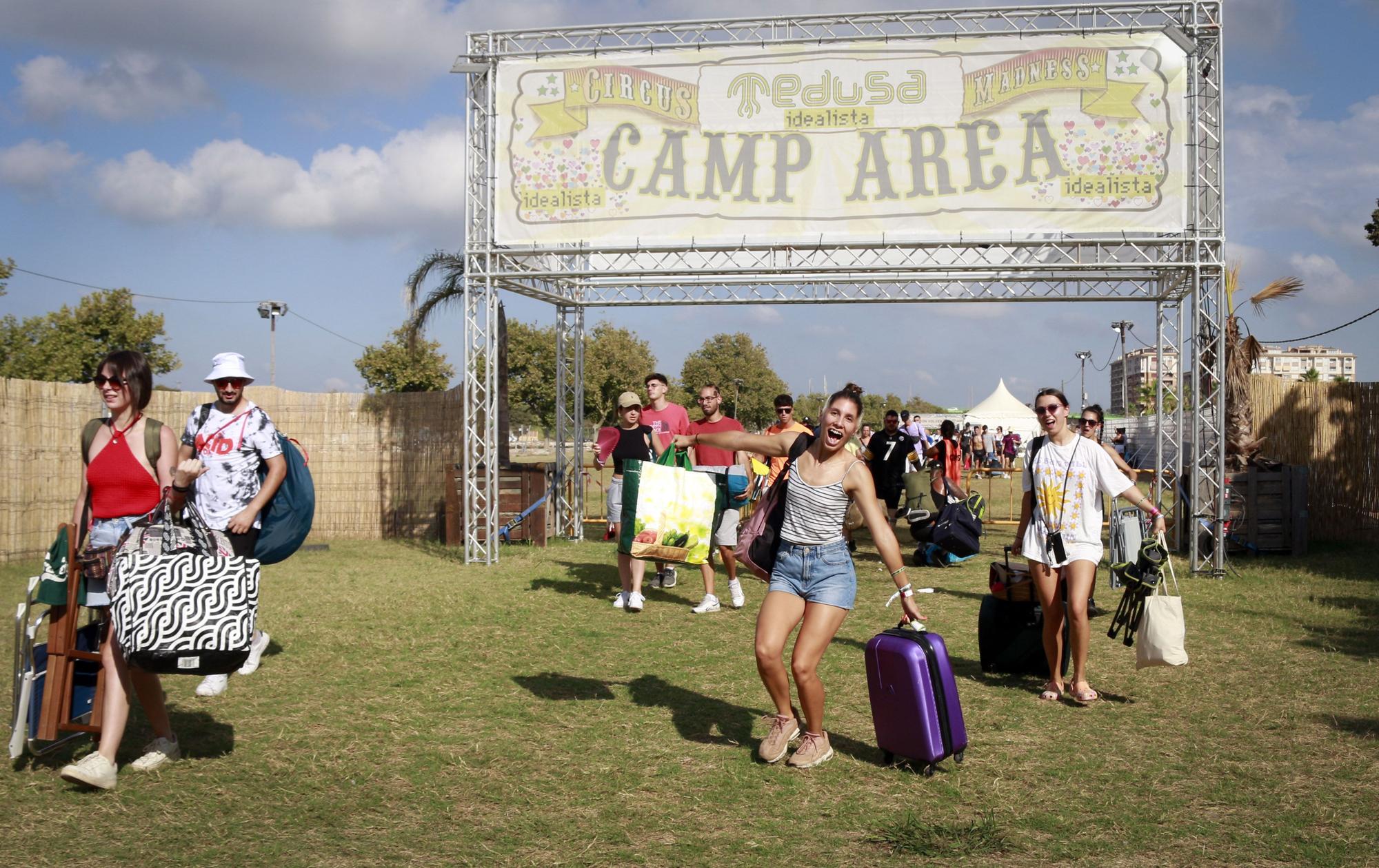 Abre la zona de acampada del Medusa Sunbeach Festival 2022