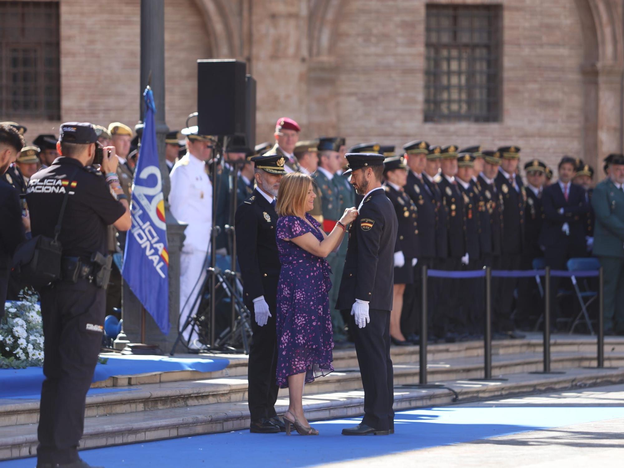 La Policía Nacional de Valencia celebra el Día de los Santos Ángeles Custodios