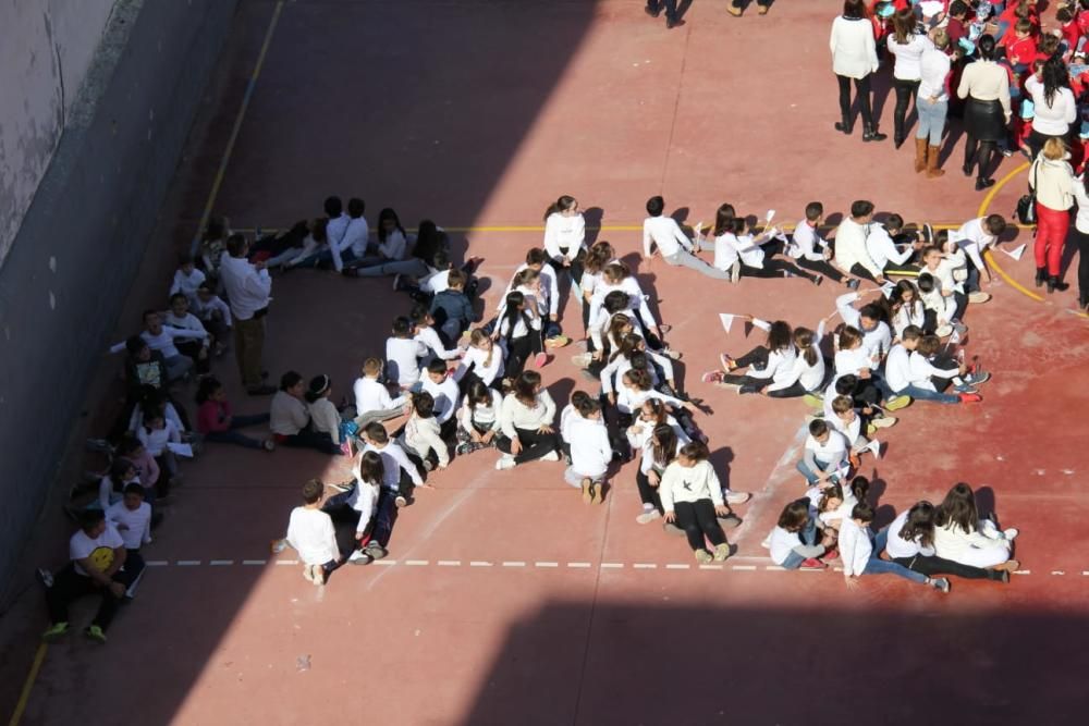Día de la Paz en el Colegio Cuba de Torrevieja