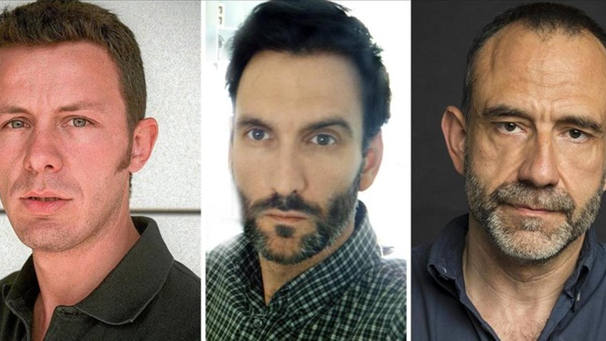 Javier Espinosa, Ricard García Vilanova y Marc Marginedas.