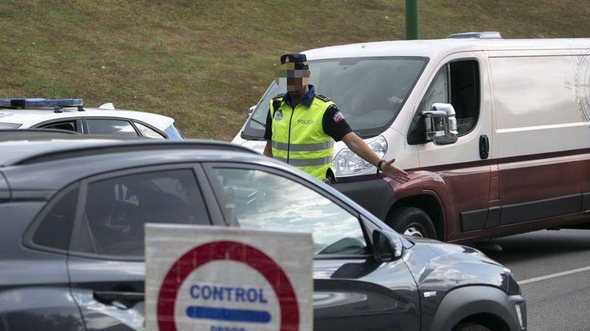 Control de alcoholemia y drogas en Avilés.