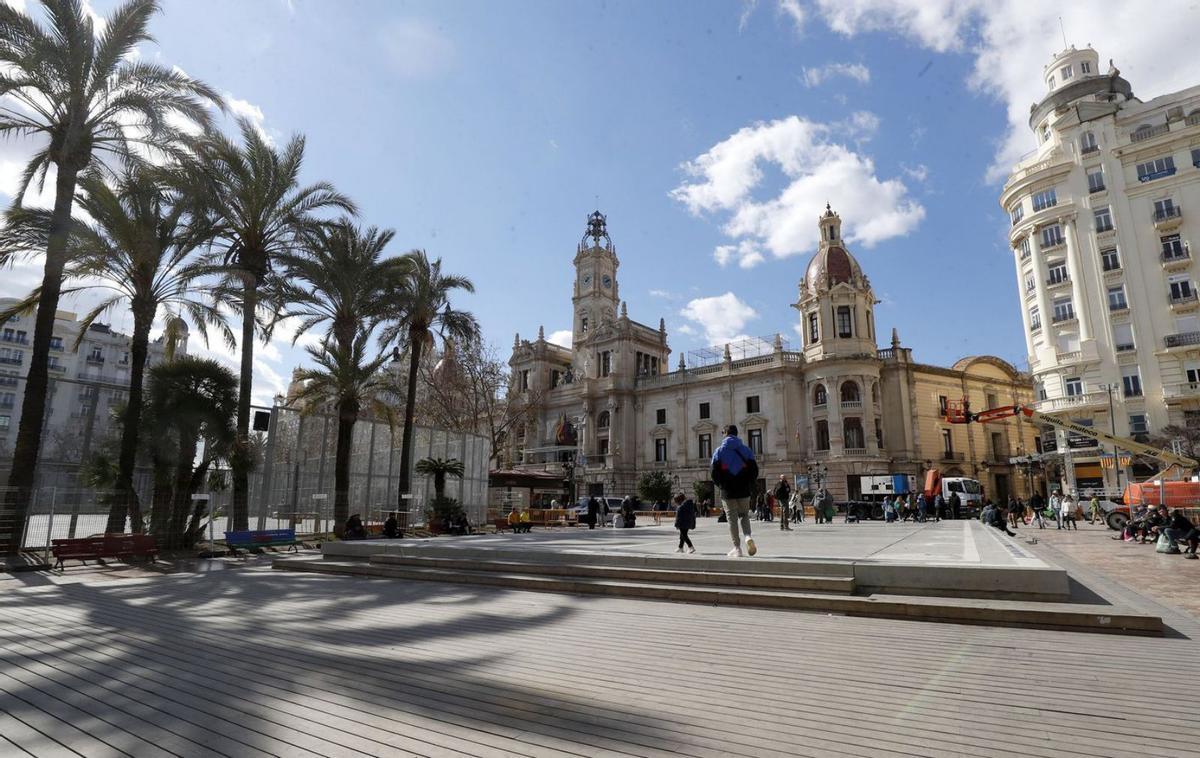 Edificio del Ayuntamiento de València.