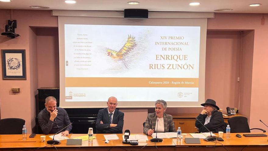 El Ayuntamiento de Calasparra convoca la XIV edición del Premio Internacional de Poesía ‘Enrique Rius Zunón’