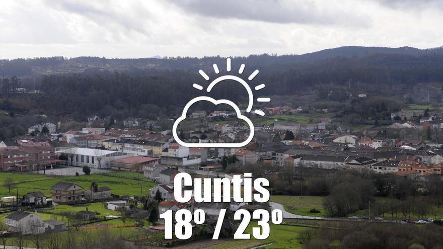 El tiempo en Cuntis: previsión meteorológica para hoy, jueves 28 de mayo