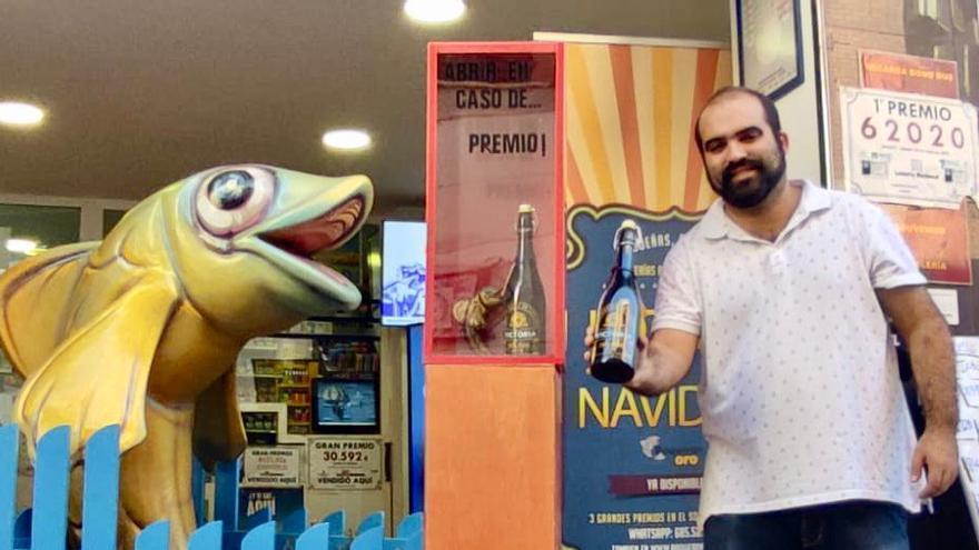 El barrio de la Victoria brindará con cerveza en vez de cava por los premios de la Lotería de Navidad