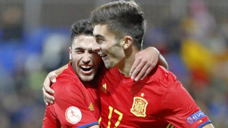 Ferran Torres ya golea con la Sub-19