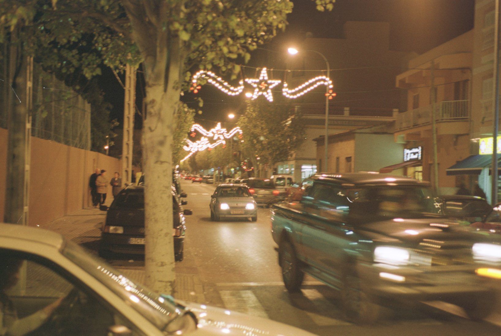 Así eran antes la luces de Navidad de Palma