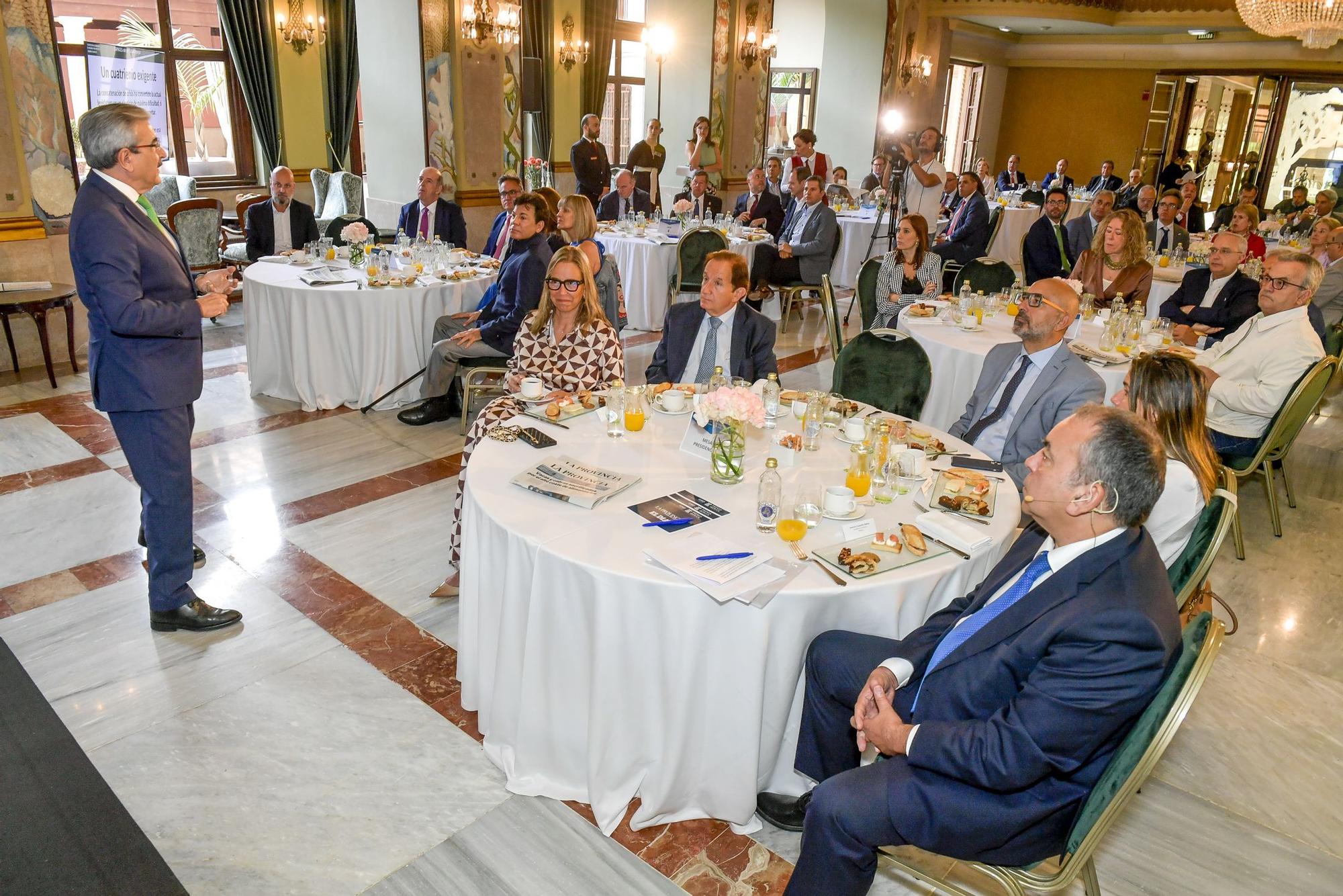 Román Rodríguez interviene en el Foro Prensa Ibérica con la conferencia 'Capaces de un futuro mejor'