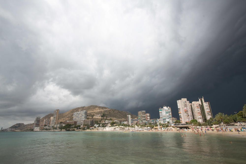 Lluvia en Alicante