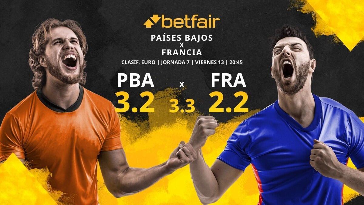 Países Bajos vs. Francia: horario, TV, estadísticas, clasificación y pronósticos