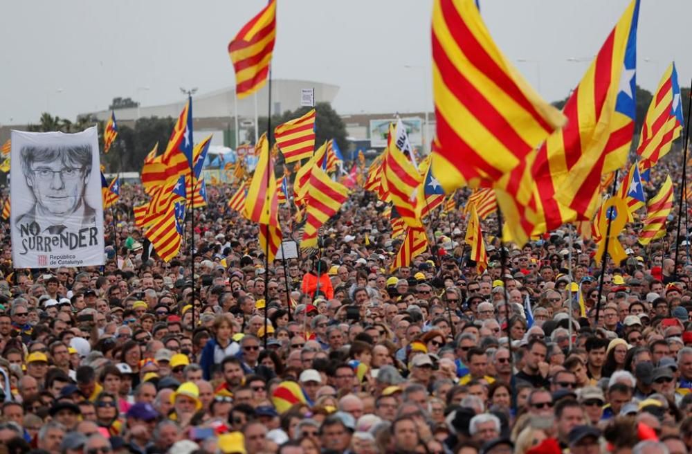 Acte de Carles Puigdemont a Perpinyà