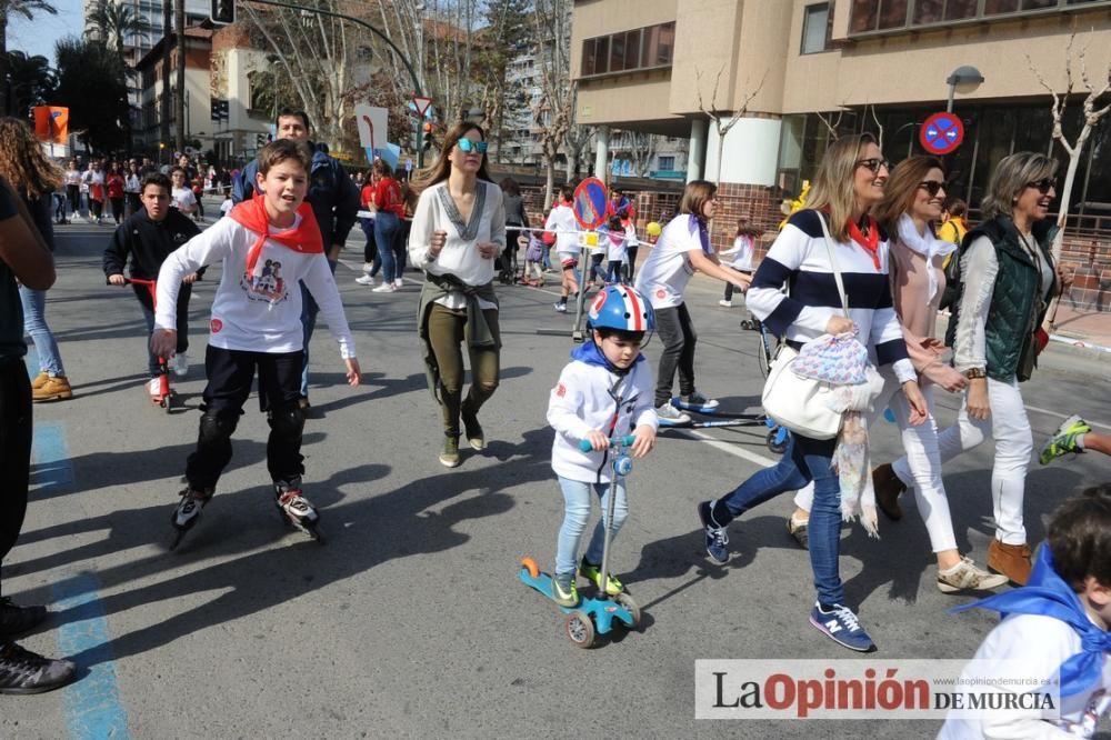 Marcha solidaria de Jesús-María por Haití