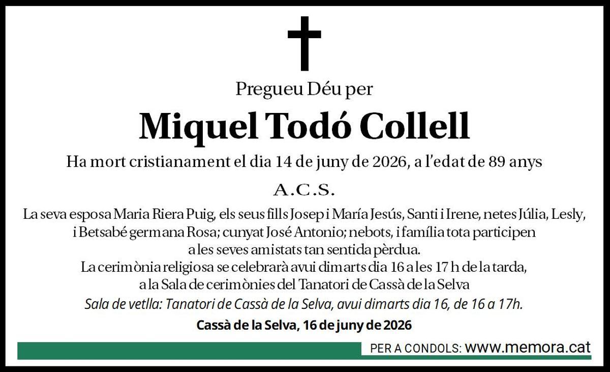 Miquel Todó