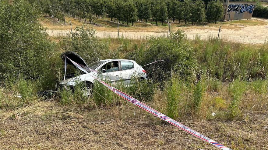 Un dels cotxes implicats en l'accident d'aquest diumenge on va morir una conductora