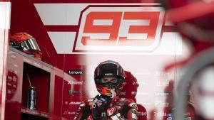 Marc Márquez (Ducati), pese a su mala suerte en Buriram, no pierde la esperanza.