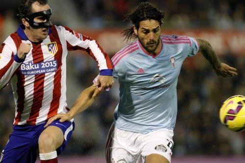 Imágenes del partido entre Celta y Atlético