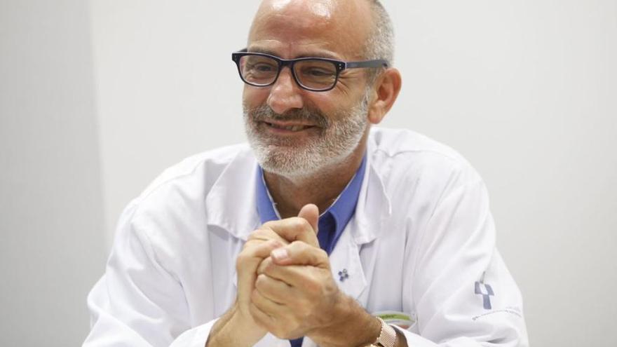 Miguel Rodríguez, nuevo gerente del área sanitaria de Gijón y del Hospital de Cabueñes. lne