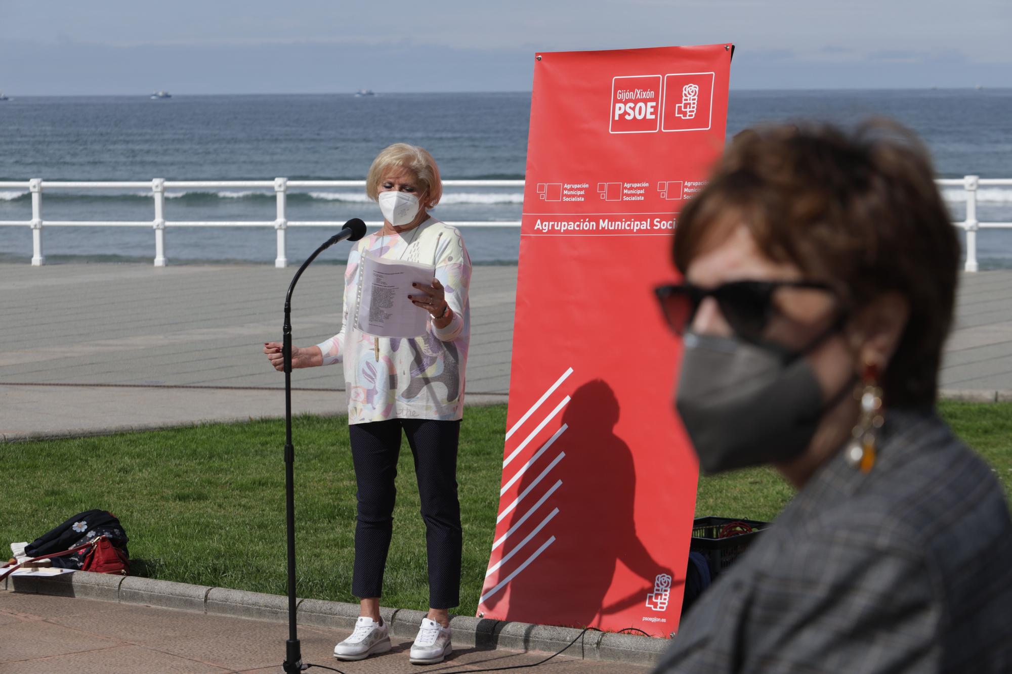 Homenaje a las víctimas de nazismo en Gijón