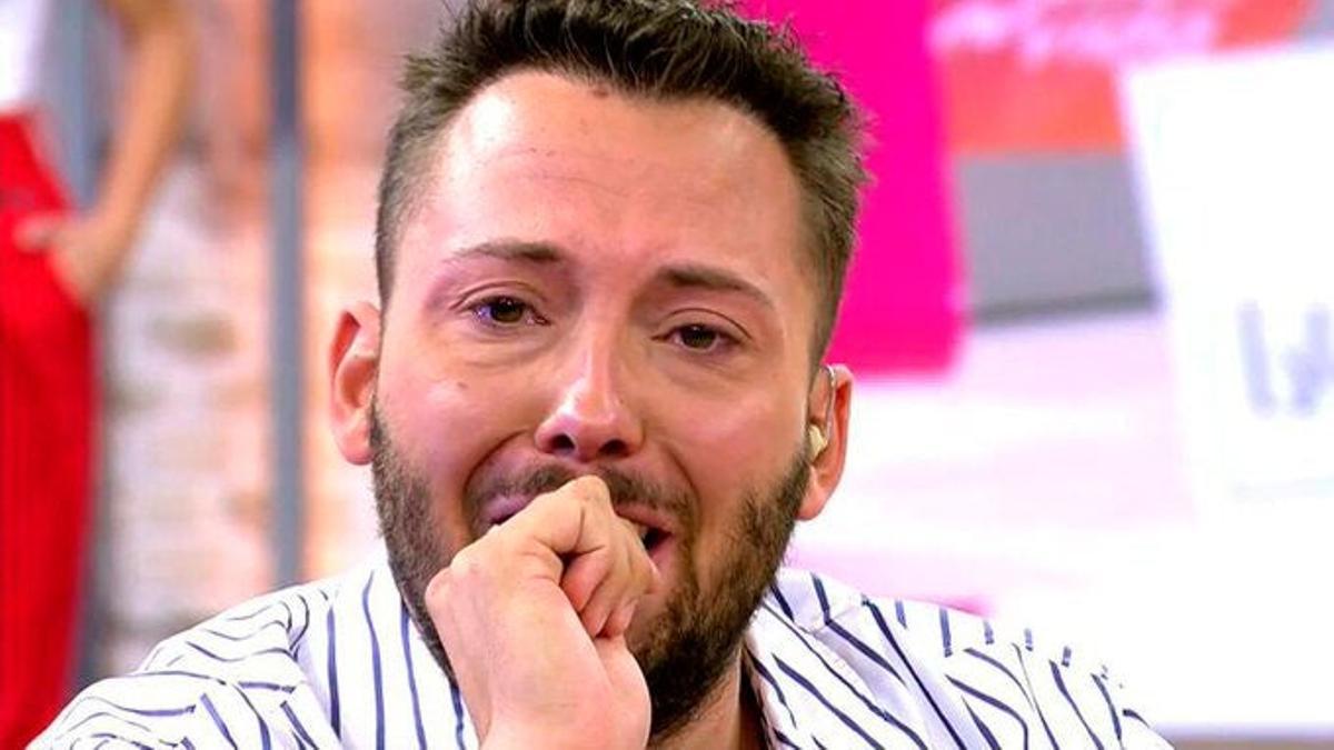 José Antonio Avilés llorando en 'Viva la vida': su novio lo ha dejado