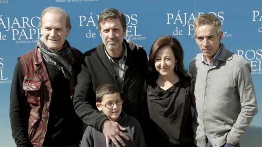 Emilio Aragón en el estreno de su primera película, &#039;Pájaros de papel&#039;