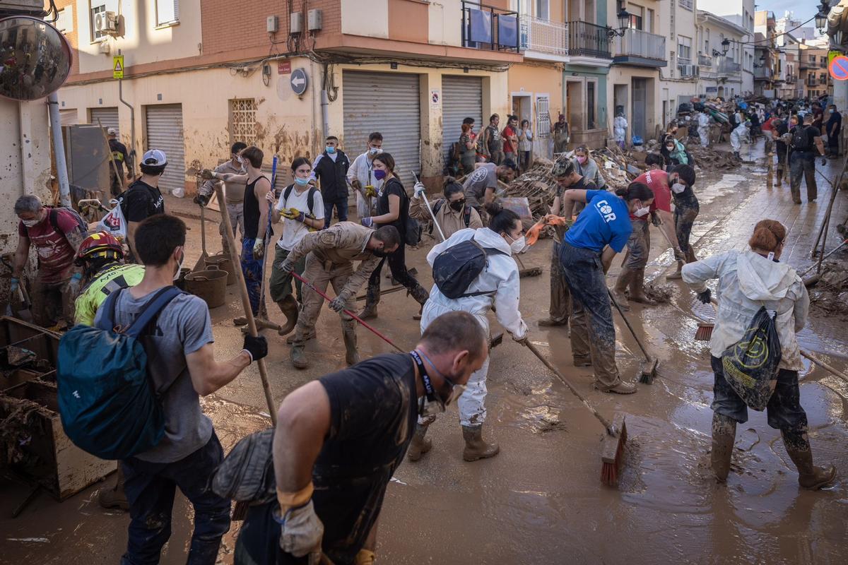 Así está Paiporta más de una semana después de la DANA