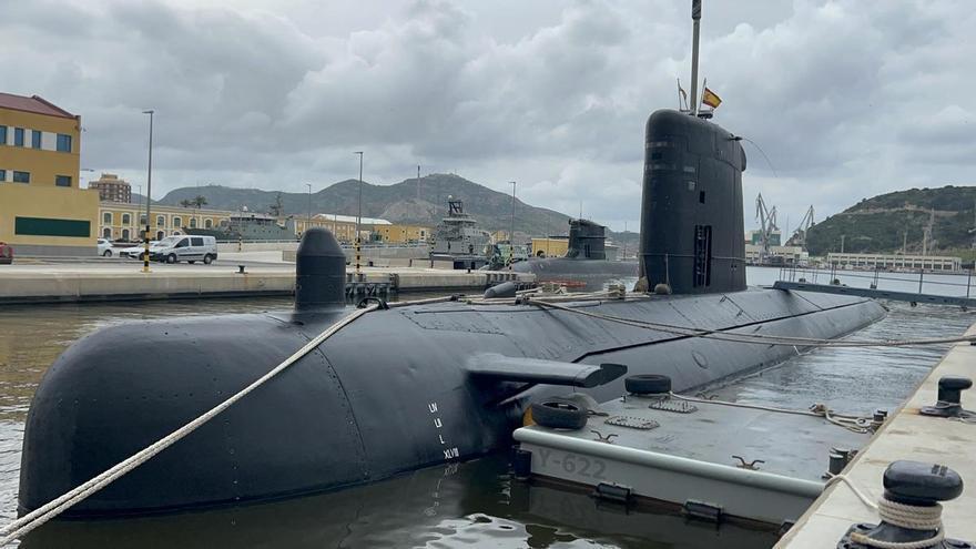 Una productora murciana rodará el primer documental a bordo del submarino Galerna de la Armada española