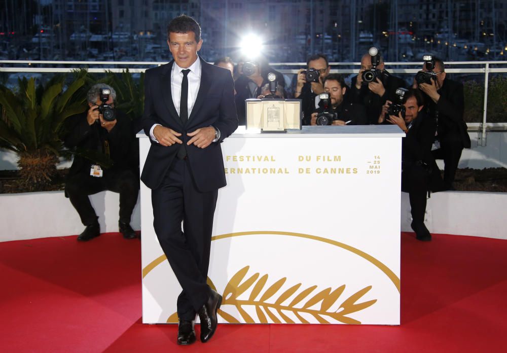 Antonio Banderas, reconocido por su interpretación en Cannes.