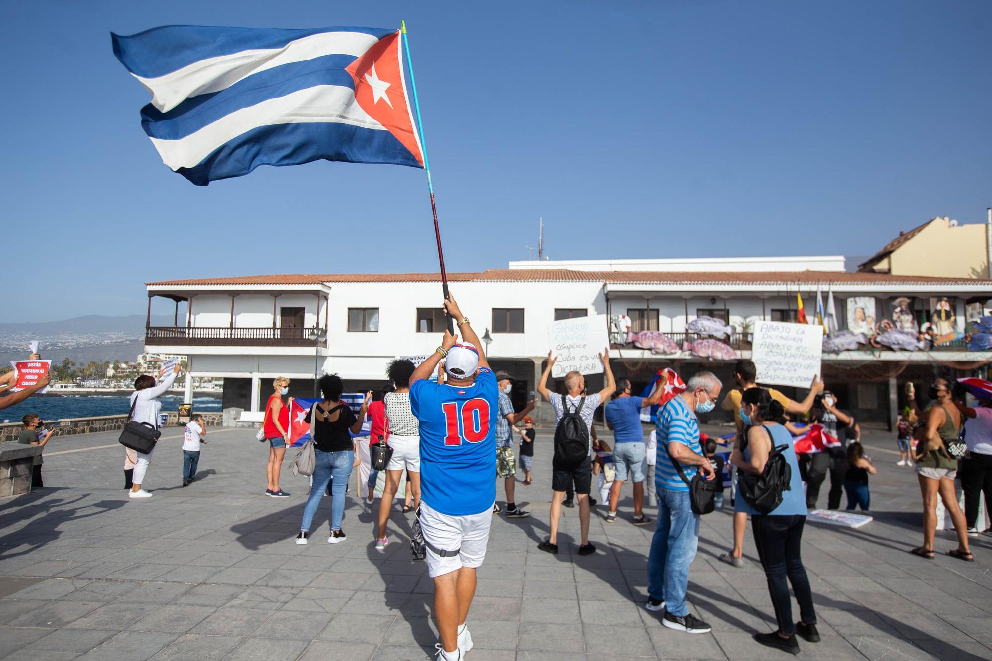 Manifestación por una Cuba libre