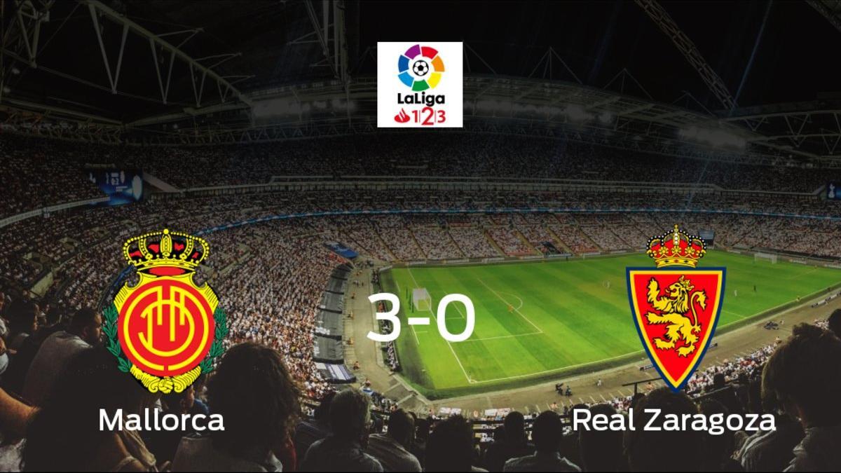 Goleada del Mallorca por 3-0 ante el Real Zaragoza