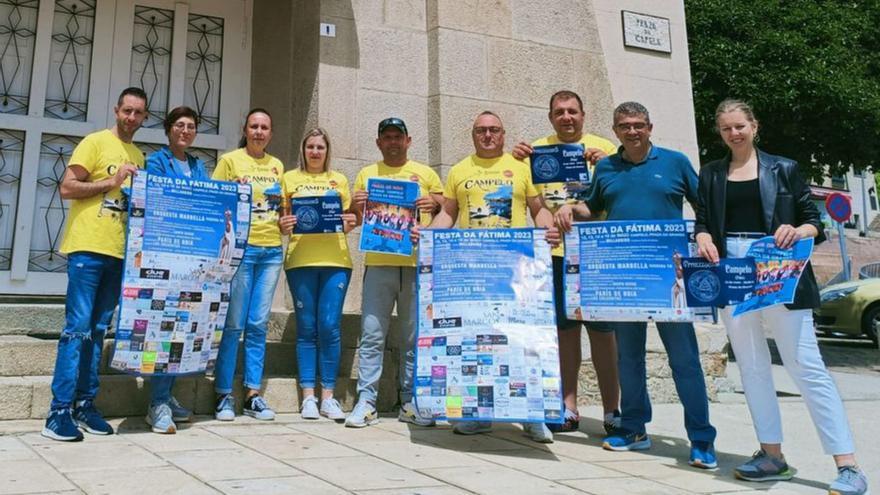 La Festa da Fátima llevará a Campelo a grandes grupos musicales