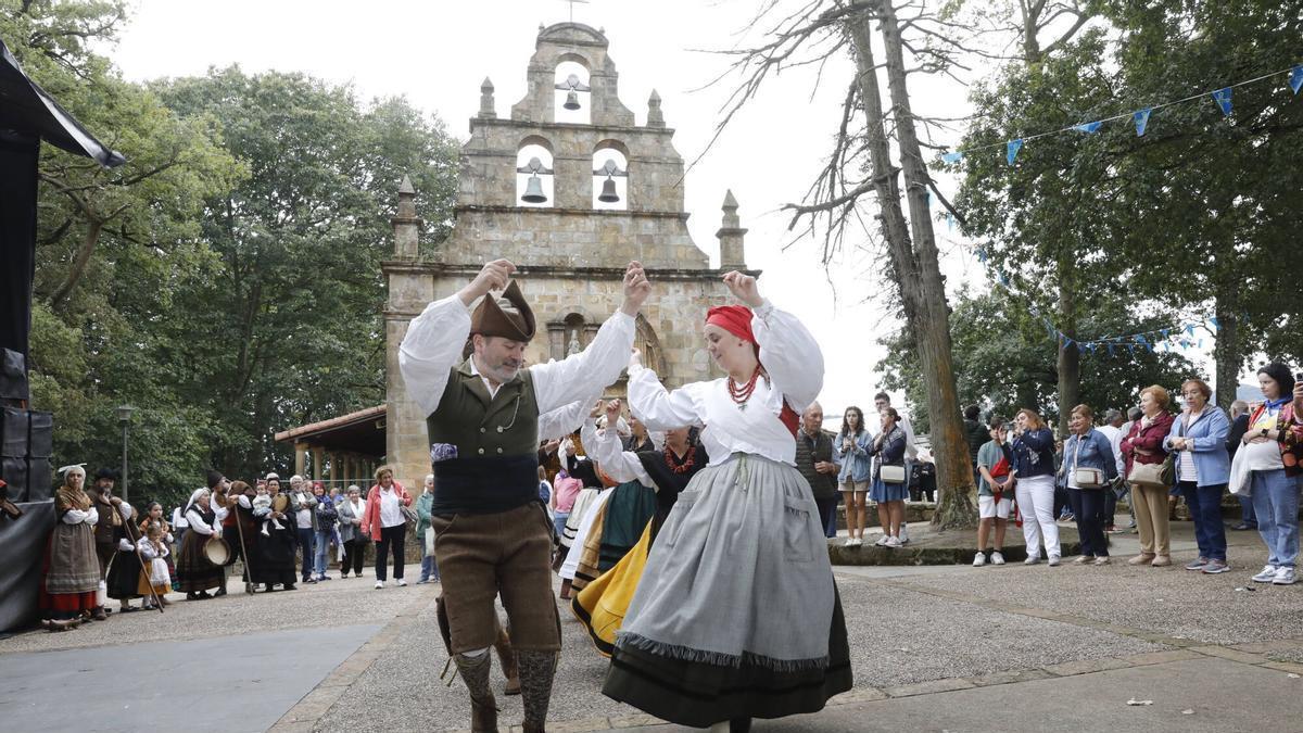 Fiesta de El Carbayu el año pasado.
