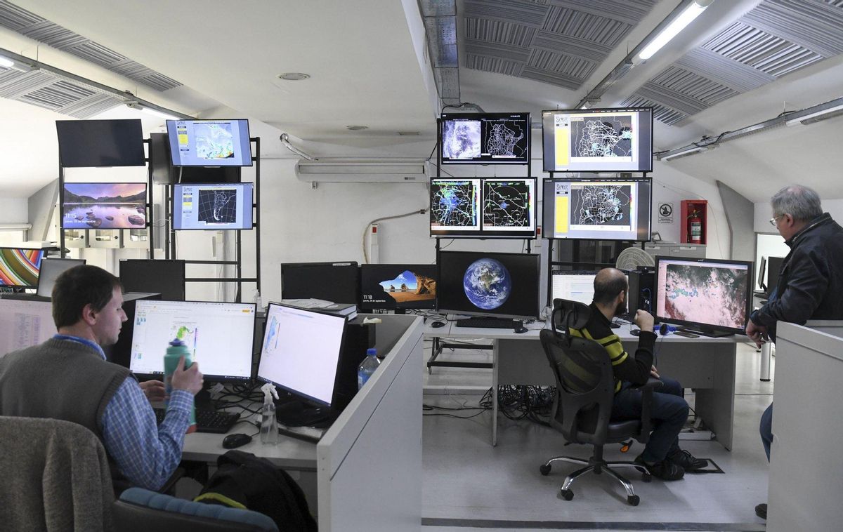 Oficina meteorológica en Argentina