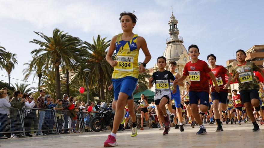 La prueba infantil de la Ruta de la Fortalezas, en imágenes