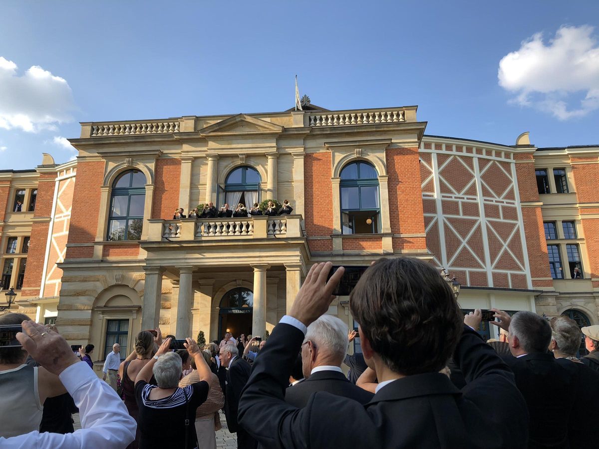 El festival de Bayreuth, el año pasado.