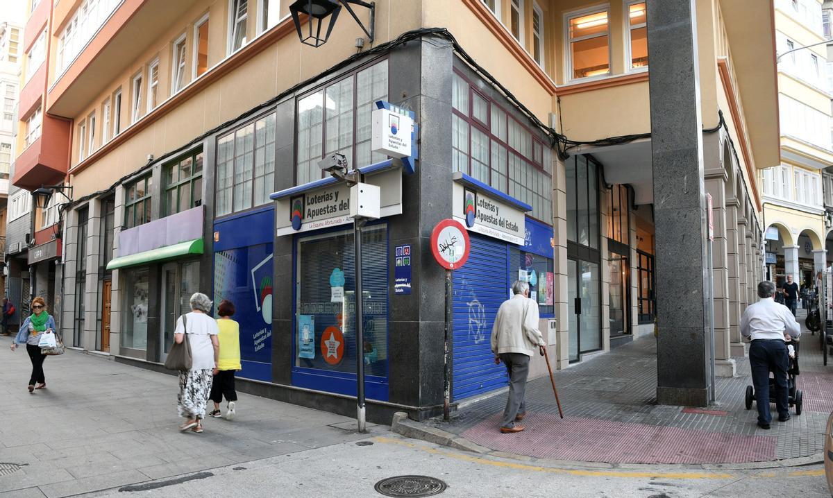 La administración de San Agustín, en A Coruña.