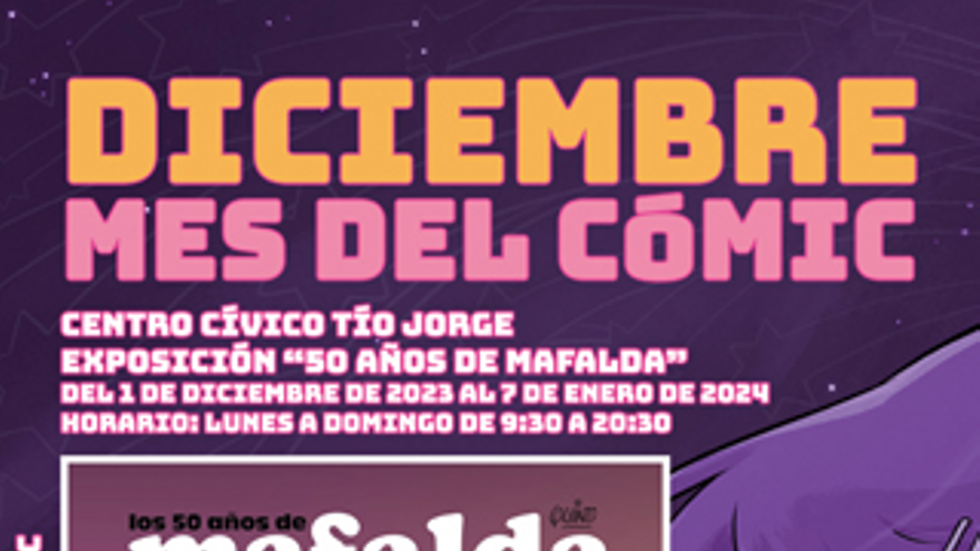 XXII Salón del Cómic de Zaragoza - Exposición 50 años de Mafalda