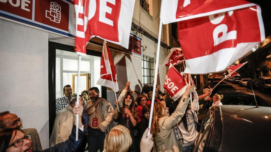 El PSOE gana en Elda 30 años después y Cs relega al PP a ser la tercera fuerza