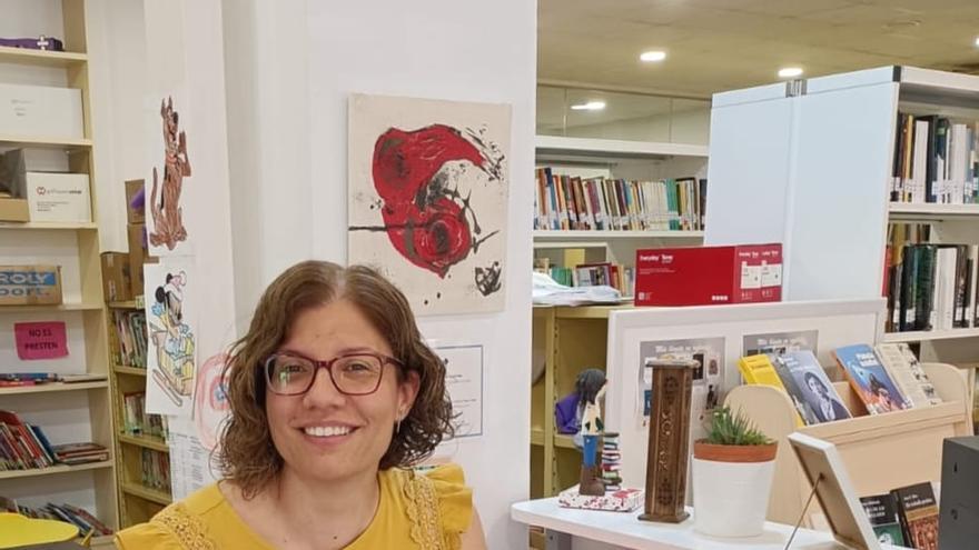 Anna Palomares Ureña, bibliotecària de Corbera