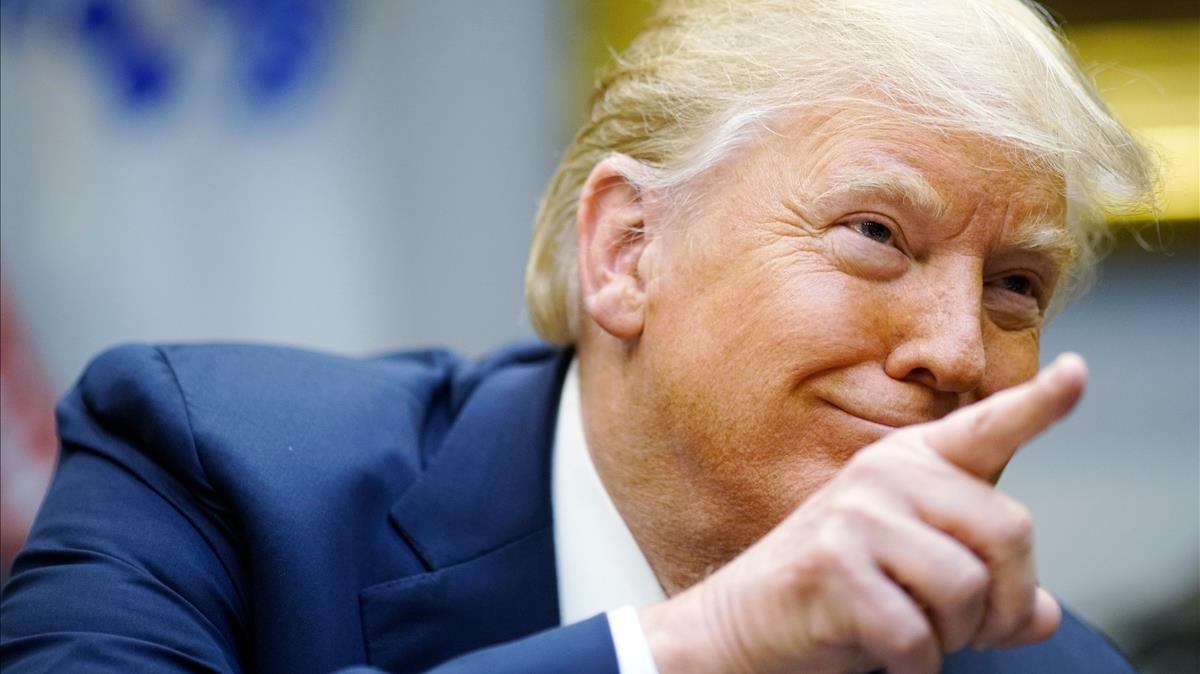 Donald Trump el pasado 29 de agosto en la Casa Blanca. Donald Trump el pasado 29 de agosto en la Casa Blanca.