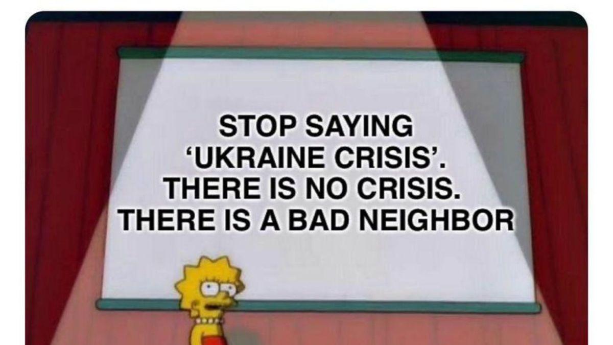 Ucrania eleva el meme como estrategia propagandística.